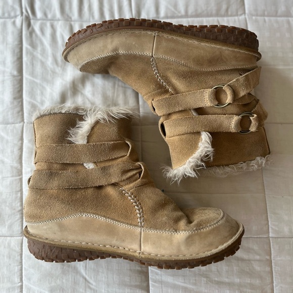 Sorel Tootega NL1460 Suede Leather Winter Boot 9.5 - Picture 4 of 13